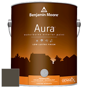 Benjamin Moore Aura 634 Waterborne Exterior Low Lustre Finish краска цвет 2139-10 River Rock