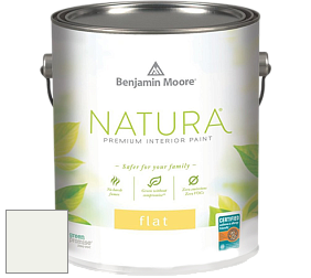 Benjamin Moore 512 Natura Interior Flat Finish матовая краска цвет OC-57 White Heron