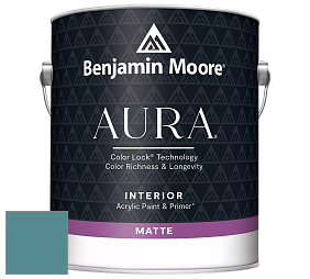 Benjamin Moore Aura 522 Interior Paint - Matte краска цвет NCS S 4030-B30G 