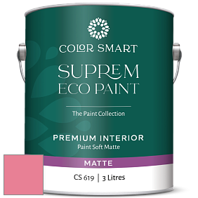 COLOR SMART CS 619 SUPREM ECO PAINT матовая краска цвет 2002-40 Flamingo's Dream