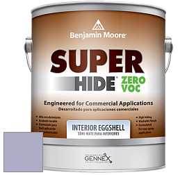 Benjamin Moore 357 Super Hide Zero Voc Interior Eggshell краска цвет 1404 Crocus