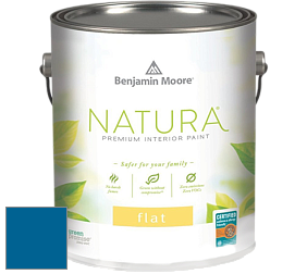 Benjamin Moore 512 Natura Interior Flat Finish матовая краска цвет NCS S 3560-R90B 