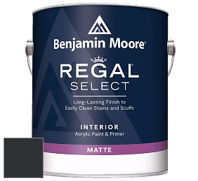 Benjamin Moore 548 IRegal Select Interior Paint - Matte краска цвет RAL 7021 