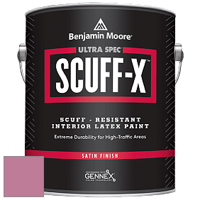 Benjamin Moore 486 Ultra Spec SCUFF-X Interior Satin Finish краска цвет 2085-40 Taste of Berry