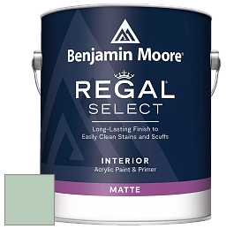 Benjamin Moore 548 IRegal Select Interior Paint - Matte краска цвет 626 Etched Glass