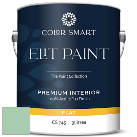 COLOR SMART CS 745 ELIT PAINT глубокоматовая моющаяся краска цвет 2035-50 Spruce Green