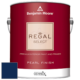 Benjamin Moore 550 Regal Select Waterborne Interior Pearl Finish краска цвет RAL 5026 