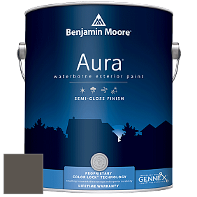 Benjamin Moore Aura 632 Waterborne Exterior Semi-Gloss Finish краска цвет 1547 Dragon's Breath