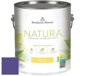 Benjamin Moore 512 Natura Interior Flat Finish матовая краска цвет NCS S 3555-R60B 