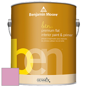 Benjamin Moore Ben W625 Premium Interior Latex Flat краска цвет NCS S 1040-R30B 