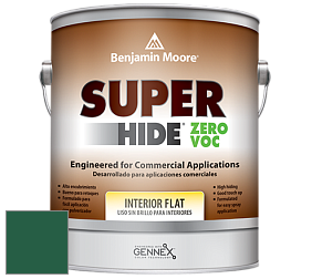 Benjamin Moore 355 Super Hide Zero Voc Interior Flat краска цвет NCS S 5540-G 