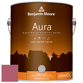 Benjamin Moore Aura 634 Waterborne Exterior Low Lustre Finish краска цвет 1342 Mardi Gras