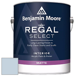 Benjamin Moore 548 IRegal Select Interior Paint - Matte краска цвет 827 Lake Placid