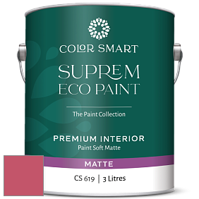 COLOR SMART CS 619 SUPREM ECO PAINT матовая краска цвет 2087-30 Italiano Rose