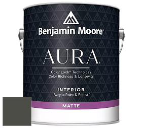 Benjamin Moore Aura 522 Interior Paint - Matte краска цвет RAL 7022 