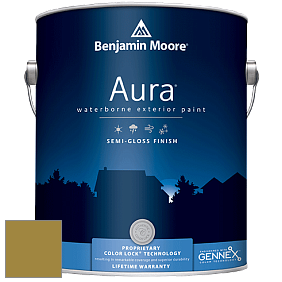 Benjamin Moore Aura 632 Waterborne Exterior Semi-Gloss Finish краска цвет 2150-10 Willow Green