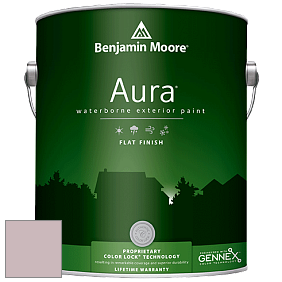 Benjamin Moore Aura 629 Waterborne Exterior Flat Finish краска цвет 1249 Homespun Charm