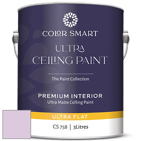 COLOR SMART CS 758 ULTRA CEILING PAINT ультраматовая краска цвет 2073-60 Pale Iris