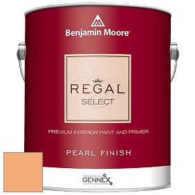 Benjamin Moore 550 Regal Select Waterborne Interior Pearl Finish краска цвет 2015-40 Peach Sorbet