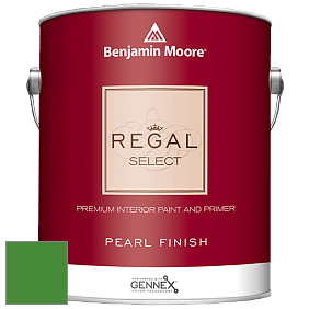 Benjamin Moore 550 Regal Select Waterborne Interior Pearl Finish краска цвет 2033-10 Yellow Green