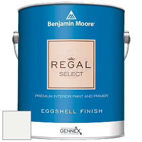 Benjamin Moore 549 Regal Select Waterborne Interior Eggshell Finish краска цвет OC-152 Super White