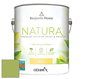 Benjamin Moore 514 Natura Interior Semi-Gloss Finish краска цвет 413 Blooming Grove