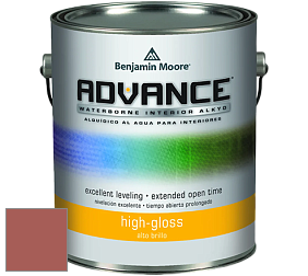 Benjamin Moore 794 Advance Interior Paint-High Gloss глянцевая алкидная эмаль цвет AF-285 