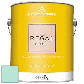 Benjamin Moore 547 Regal Select Waterborne Interior Flat Finish краска цвет 611 Springtime Green