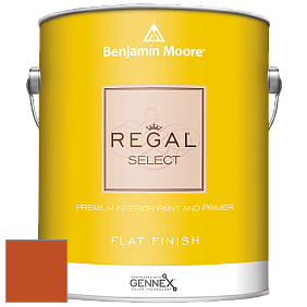 Benjamin Moore 547 Regal Select Waterborne Interior Flat Finish краска цвет RAL 2001 