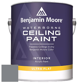 Benjamin Moore 508 Waterborne Ceiling Paint краска для потолков цвет 1615 Rock Gray