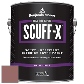 Benjamin Moore 484 Ultra Spec SCUFF-X Interior Matte Finish краска цвет AF-270 