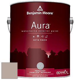 Benjamin Moore Aura 631 Waterborne Exterior Satin Finish краска цвет 991 GrÃ©ge Avenue