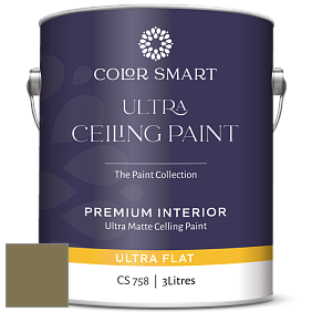 COLOR SMART CS 758 ULTRA CEILING PAINT ультраматовая краска цвет 497 Shady Lane