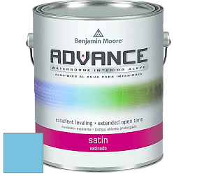 Benjamin Moore 792 Advance Interior Paint-Satin эмаль цвет 788 Aquarius
