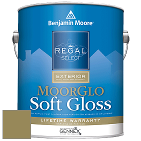 Benjamin Moore W096 Regal Select Exterior Paint-Moor GloSoft Gloss Finish краска цвет 532 Winding Vines