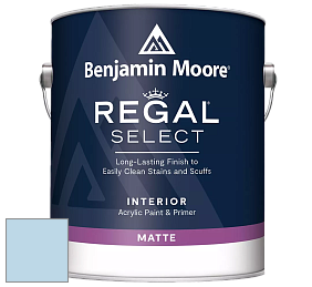 Benjamin Moore 548 IRegal Select Interior Paint - Matte краска цвет 814 Jet Stream