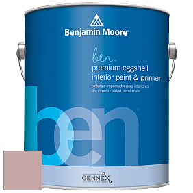 Benjamin Moore Ben W626 Premium Interior Latex Eggshell краска цвет 2102-50 Rose Bisque