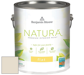 Benjamin Moore 512 Natura Interior Flat Finish матовая краска цвет 953 Feather Down