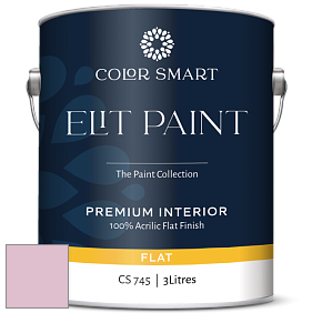 COLOR SMART CS 745 ELIT PAINT глубокоматовая моющаяся краска цвет NCS S 1020-R30B 