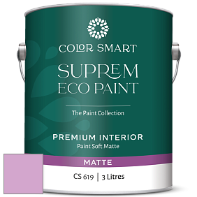 COLOR SMART CS 619 SUPREM ECO PAINT матовая краска цвет NCS S 1040-R40B 