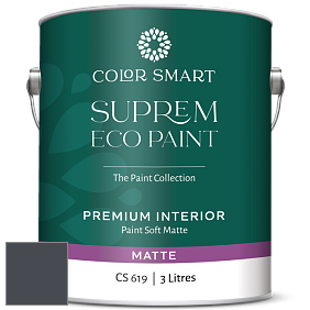 COLOR SMART CS 619 SUPREM ECO PAINT матовая краска цвет RAL 7024 