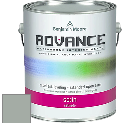 Benjamin Moore 792 Advance Interior Paint-Satin эмаль цвет 1573 Castle Walls