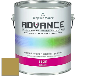 Benjamin Moore 792 Advance Interior Paint-Satin эмаль цвет 385 Savannah Moss