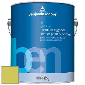 Benjamin Moore Ben W626 Premium Interior Latex Eggshell краска цвет 404 Electric Slide