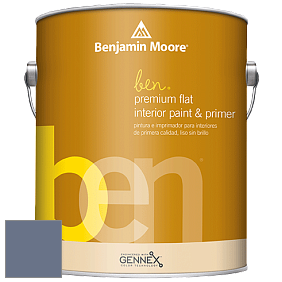 Benjamin Moore Ben W625 Premium Interior Latex Flat краска цвет 1427 French Violet