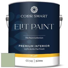COLOR SMART CS 745 ELIT PAINT глубокоматовая моющаяся краска цвет NCS S 2020-G30Y 