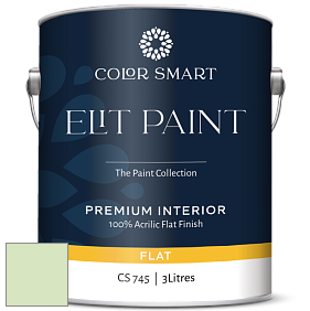 COLOR SMART CS 745 ELIT PAINT глубокоматовая моющаяся краска цвет NCS S 0520-G30Y 