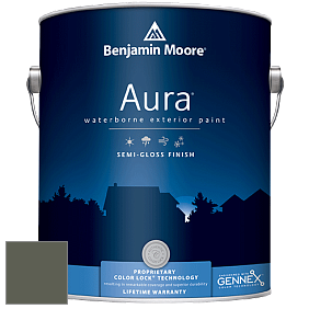 Benjamin Moore Aura 632 Waterborne Exterior Semi-Gloss Finish краска цвет 462 Vintage Vogue