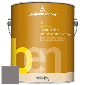 Benjamin Moore Ben W625 Premium Interior Latex Flat краска цвет AF-660 