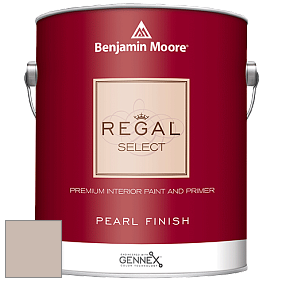Benjamin Moore 550 Regal Select Waterborne Interior Pearl Finish краска цвет 990 Hampshire Taupe